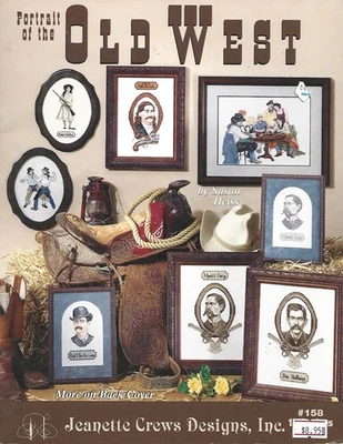 Portrait of the Old West - Cross Stitch Instruction Booklet - Image 1 of 2