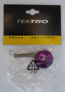 TEKTRO STEM TAPA SUPERIOR - PÚRPURA - NOS - NUEVO EN PAQUETE - Imagen 1 de 2