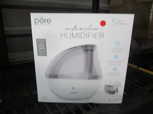 Pure Enrichment Mistaire Silver Humidifier, 1.5L Tank NEW - Picture 1 of 2