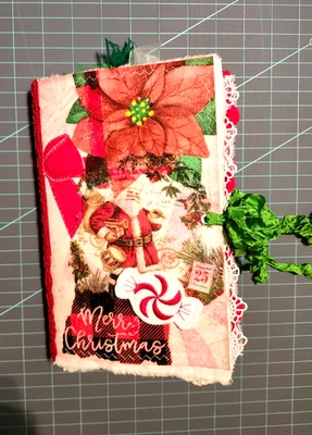 Christmas Eclectic Journal Handmade - Image 1 of 4