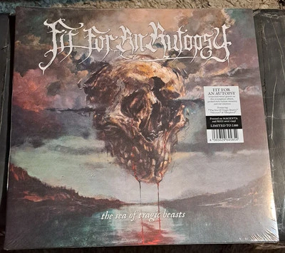 Fit For An Autopsy - The Sea Of Tragic Beasts - Magenta Ref Vinyl LP  - Sealed  - Image 1 of 3