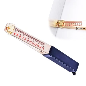 Efficient Wedge Feeler Gauge for Measuring Flatness Deviation and Door Gaps - Picture 1 of 12