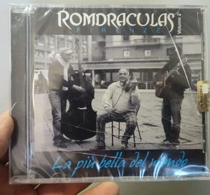 RARE ROMDRACULA FIRENZE ITALY VOL 2 LA PUI BELLA DEL MUNDA NEW  STREET MUSICIANS - Imagen 1 de 3