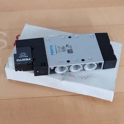 Electroválvula Festo CPE18-M1H-5L-1/4, 5/2 monoestable, 163142 - NUEVO Foto 1 de 4