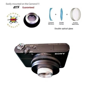 Macro lens SAD-M320 for Sony RX100 M2/3/4/5/6/7 series - Picture 1 of 13