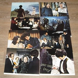 1969 DAVID COPPERFIELD LOT 8 MOVIE LOBBY CARDS ROBIN PHILLIPS PAMELA FRANKLIN