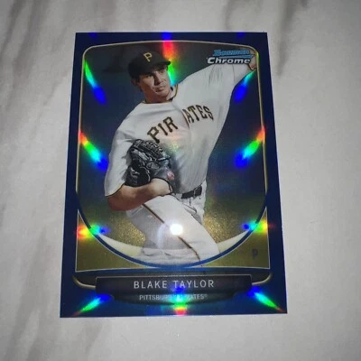 2013 Bowman Draft Draft Picks Chrome Blue Refractor /99 Blake Taylor #BDPP23 - Image 1 of 2