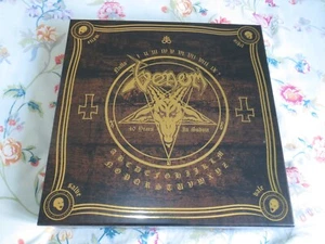 VENOM -IN NOMINE SATANAS- AWESOME LTD ED LP VINYL BOX SET "NO RECORDS" POSTER - Picture 1 of 6