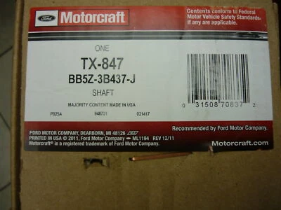 Conjunto de eje de transmisión delantera Explorer BB5Z3B437J fabricante de equipos originales Ford (contacto para montaje) Foto 1 de 3