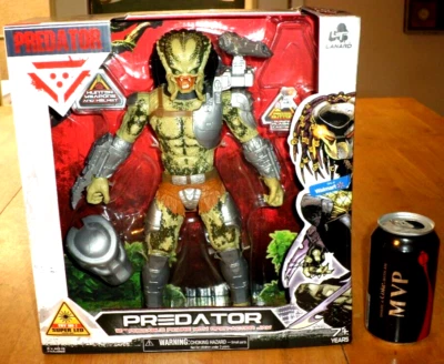 [Lanard] "PREDATOR" -12” TALL Poseable Action Figure with Open Action Jaw [NIB] - Image 1 of 4
