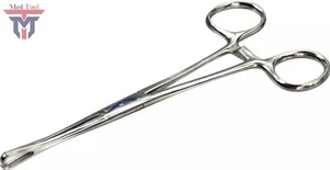 Nueva herramienta de perforación estándar abrazadera ranurada Pennington Forceps de 6 - Imagen 1 de 4