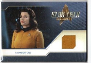 STAR TREK DISCOVERY SEASON 2 RC15 COSTUME RELIC REBECCA ROMJIN AS NUMBER ONE UNA