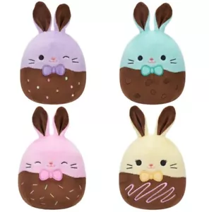 Squishmallows Sammler Set 5 Zoll Ostern Schokoladenhase Plüsch 4er Pack NEU - Bild 1 von 17