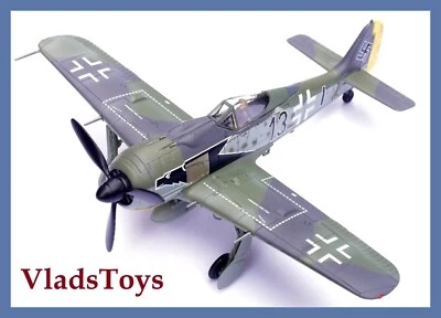 Legion 1/72 Focke-Wulf Fw 190A-3 Negro 13 8./JG 2 Richthofen Luftwaffe 14620LB Foto 1 de 4