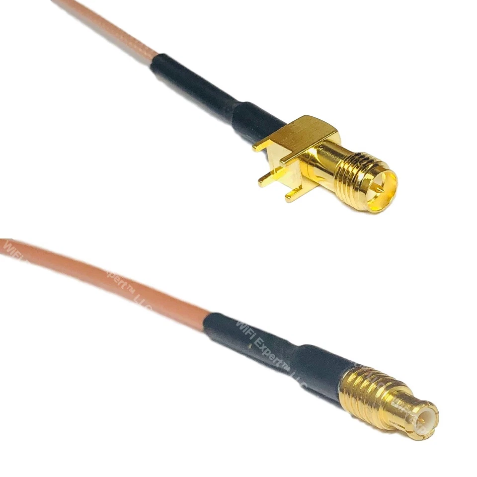 RG178 RP-SMA Female PCB to MCX MALE Coax RF Cable USA-Ship - Image 1 of 1