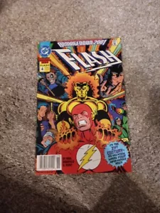 The Flash #4 DC Comic VG 1991 Armageddon 2001 Chillbaine 1st Appearance - Picture 1 of 1