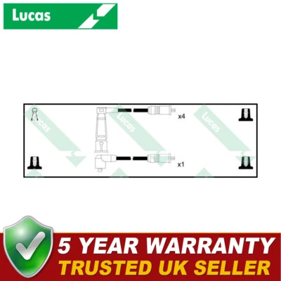 Conductores de encendido HT para Alfa Romeo Spider 1971-1993 1.8 2.0 Lucas LUC5030PV Foto 1 de 2