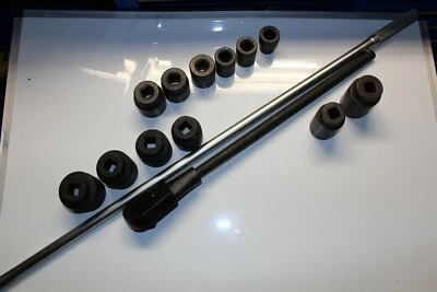 HERRAMIENTAS A PRESIÓN MAC BLACKHAWK 3/4" JUEGO DE TRINQUETE, MANGO Y ENCHUFE EE. UU. 14 piezas Foto 1 de 4