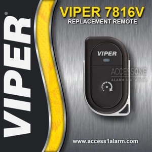 Transmisor de control remoto de repuesto de 1 botón Viper 7816V 2 vías EZSDEI7816 - Imagen 1 de 3