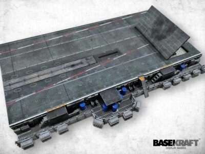 Basekraft Diorama Aircraft Carrier Flight Deck per esposizione aeromobili 1/72 - Immagine 1 di 4