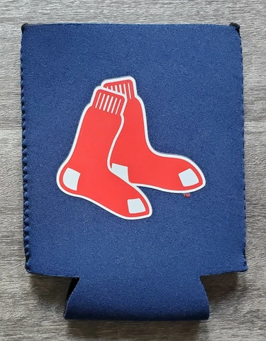 Boston Red Sox Logo Drink Koozie Can Beer Soda Stocking Stuffer Cover