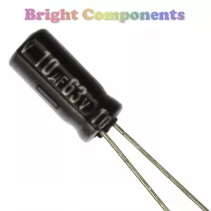 2 condensadores electrolíticos 1000uF - 25V (máx.) - 105°C - vendedor del Reino Unido - Imagen 1 de 1