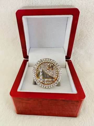 2015 Golden State Warriors NBA Championship Ring W Box, 🇺🇸 SHIP Stephen Curry Cover