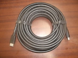 Active (Amplified) 50 Ft High-Speed HDMI Cable Ethernet C/2 26 Gps Black - Picture 1 of 2