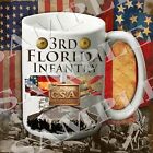 3rd Florida Infantry 15-ounce American Civil War themed coffee mug/cup