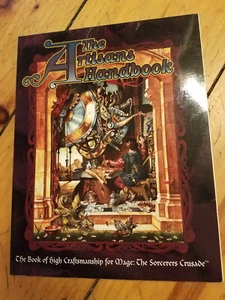 White Wolf The Artisans Handbook Mage the Sorcerers Crusade SC - Imagen 1 de 1