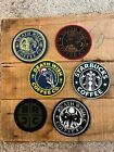 Death Wish Coffee, Starbucks, Black Rifle Coffee Company Patches lot of 6