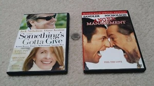 DVD 2-pack, Jack Nicholson, Anger Management -AND- 'Something's Gotta Give' - Picture 1 of 10