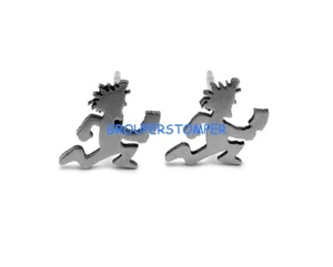 Juggalette Juggalo Earrings Post Pierced - Picture 1 of 8