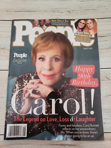 People Magazine April 17, 202 Carol Happy 90th Birthday Matt, Chris & Ben Legend