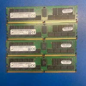 MÉMOIRE SERVEUR MICRON 32 Go DDR4 32000 RDIMM ECC REG 2Rx4 ref et 2019 mac pro 7,1 - Photo 1/4