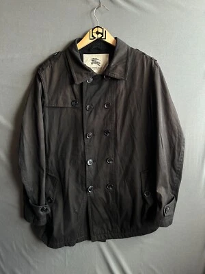 Burberry Тренч женщин XL черный дизайнерский CLassic London классический открытый - Изображение 1 из 4