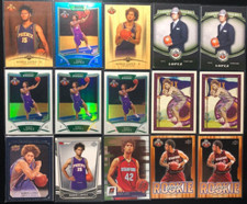 2008-09 Bowman Chrome Blue Serial Numbered Robin Lopez Rookie Cards /99