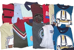 HUGE LOT Boys Clothes 7 8 Gymboree Boutique Polo some NWT fall winter t shirts - Picture 1 of 21