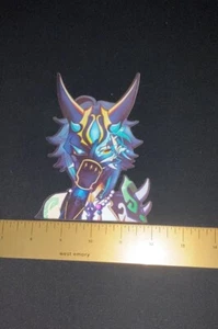 Genshin Impact 3D Lenticular Anime Motion Auto Aufkleber Decal Peeker - Bild 1 von 3
