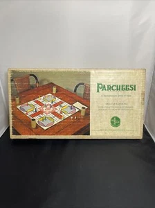 Parcheesi Sel Right Selchow & Righter No. 5 Game De Luxe Special Edition Vintage - Picture 1 of 7