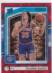 2024-25 Panini Donruss No. 211 Pacome Dadiet Rated Rookie International Red - Bild 1 von 2