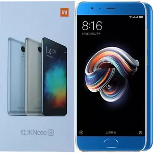 Xiaomi Mi Note 3 4G/LTE Blue 64GB + 6GB DUAL SIM Factory Unlocked GSM NEW - Picture 1 of 3