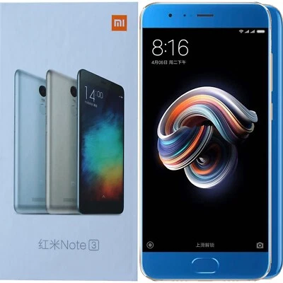 Xiaomi Mi Note 3 4G/LTE Blue 64GB + 6GB DUAL SIM Factory Unlocked GSM NEW - Image 1 of 3