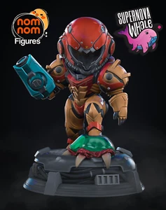 Chibi Samus - Metroid | Painted Preorder / Unpainted Options - Picture 1 of 16