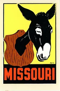 1950's Missouri Decal - Picture 1 of 2