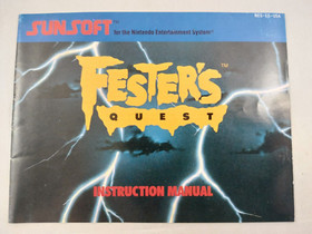Fester's Quest (Nintendo NES) Instruction Manual ONLY