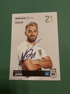 SSV Ulm , N. Jann ,19/20,Autogrammkarte, Fussball - Picture 1 of 1