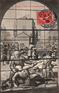 CPA 45 - ORLEANS (Loiret). 80. Vitreaux de la Chapelle-Vieille, combat des Aydes - Picture 1 of 2