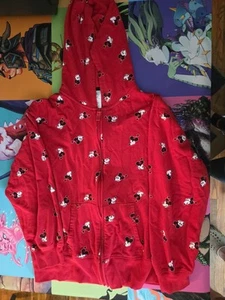 Minnie Mouse 2xl Hooded Jacket - Picture 1 of 2