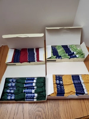 DMC Art 119 Embroidery Floss 4 Boxes of 24 Skeins 10 yards - Image 1 of 4